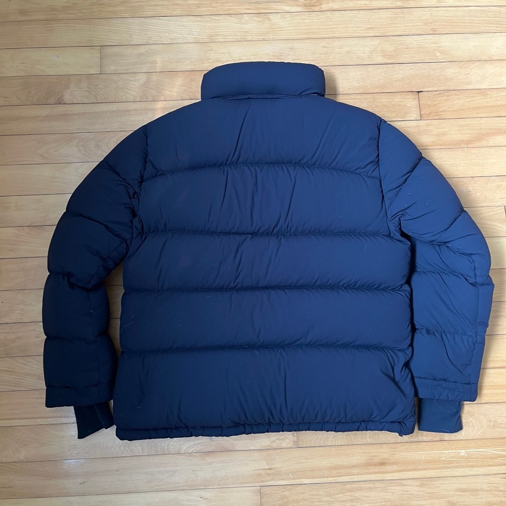 Tna Aritzia The Super Puff Jacket Navy Blue Matte Puffer Winter Coat Mens Small - Picture 8 of 10